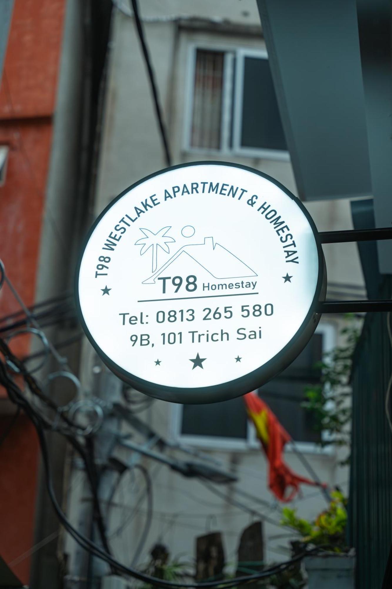 T98 Westlake Trich Sai - Tay Ho Center Lake View Studio Ανόι Εξωτερικό φωτογραφία